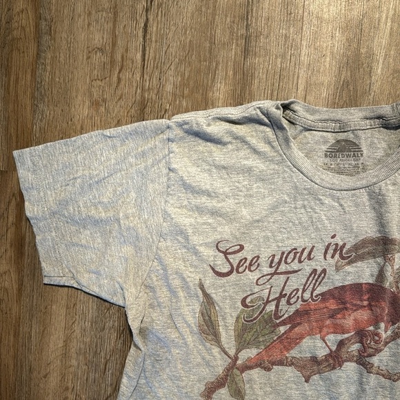 BOREDWALK GRAPHIC TEE (M) - Picture 4 of 6